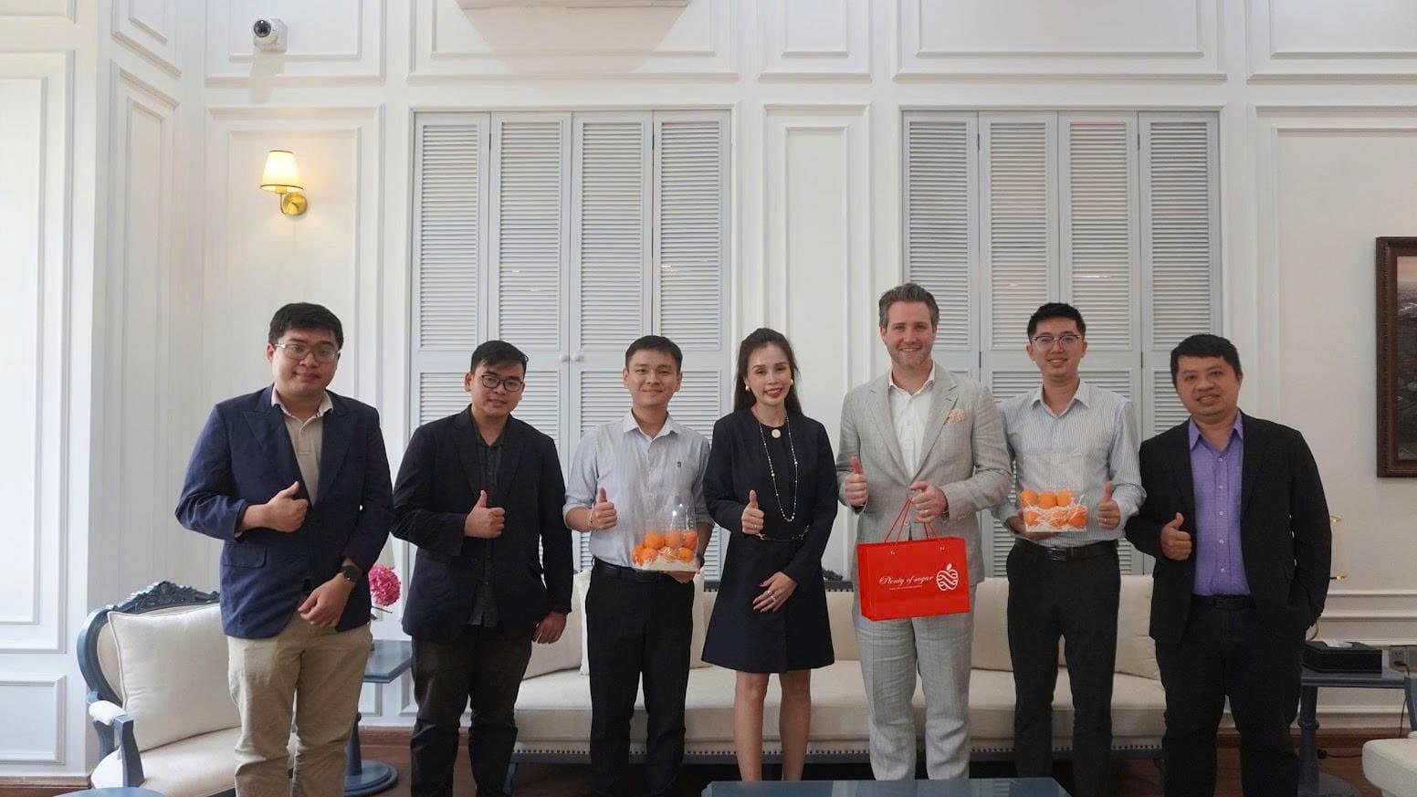 Cùng công ty gặp ngài Kyle Walker - founder của Trung tầm vùng Green Card Fund, tháng 2/2026