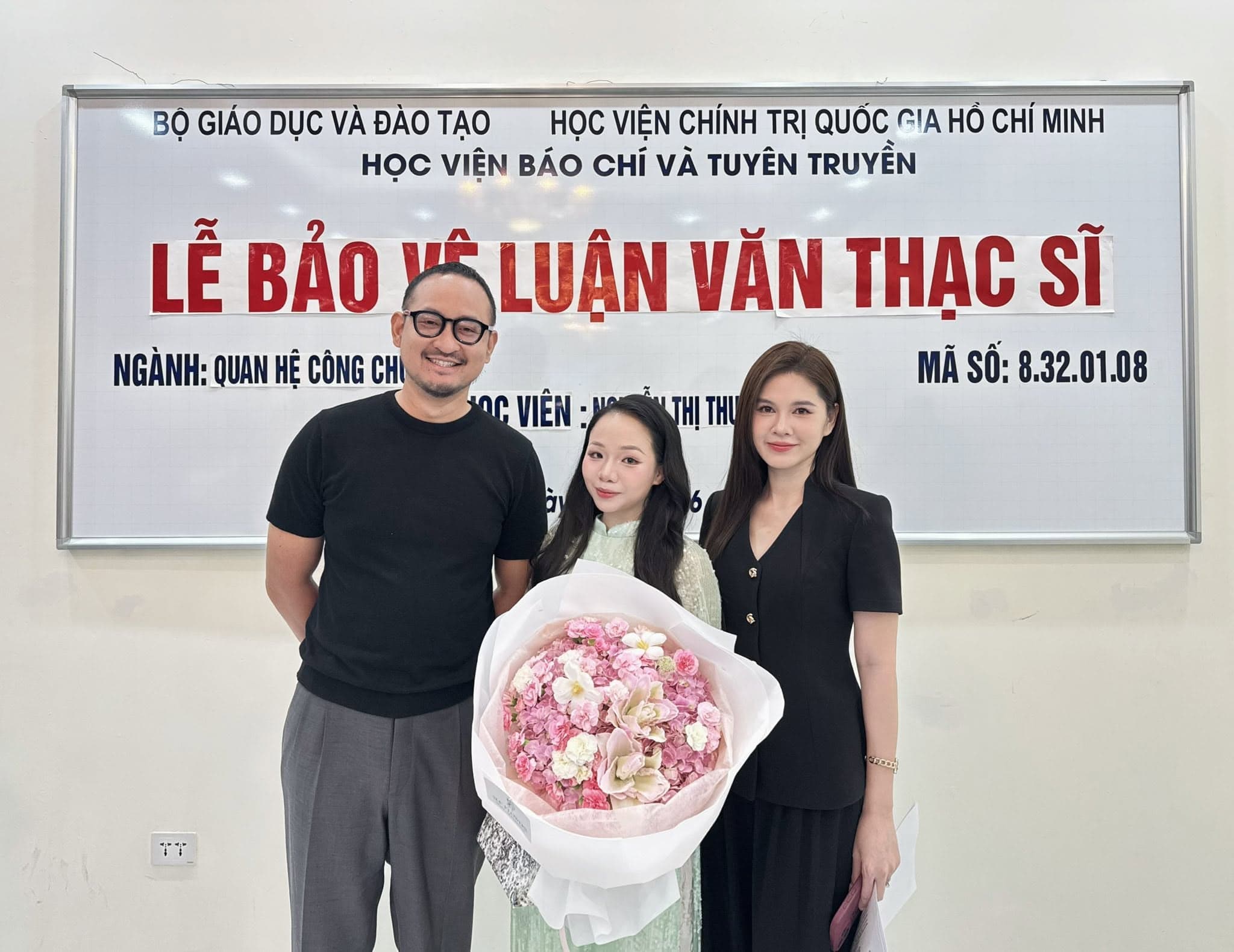 Hiện Trang Tiêu là Thạc sĩ Ngành Quan hệ Công chúng